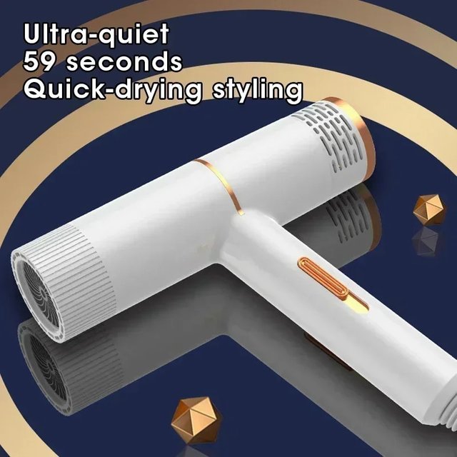 Strong Wind Professional Hair Dryer For Salon Use Hot and Cold Air Negative Ionic Electric Blower Hammer Dryer