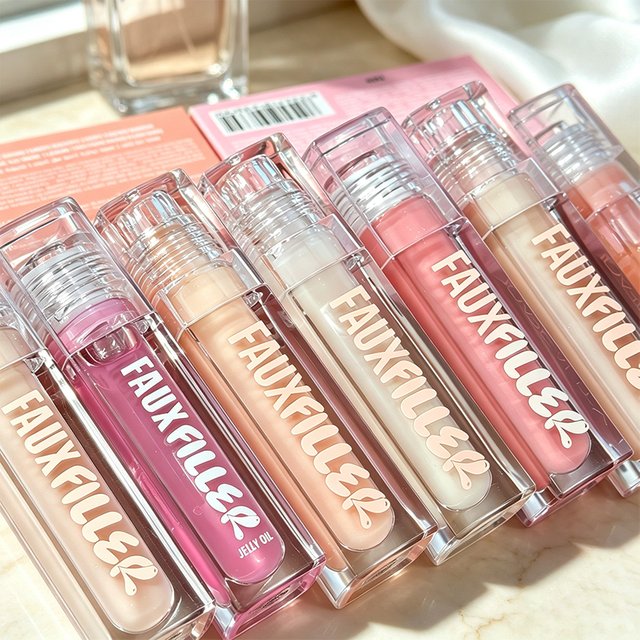 Natural Four-color Blush Palette Long Lasting Oil Control Seting Powder Compact Base Makeup Hydrating and Refreshing Lip Gloss