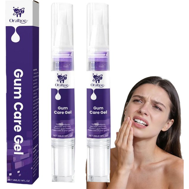 Purple Gum Care Gel Daily Oral Relieve Sore Gums Allergy Deep Cleaning Teeth Stains Tartar Serum Dental Caries Toothpaste