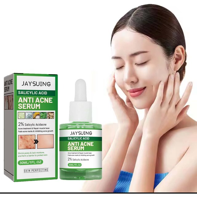 Salicylic Acid Anti Acn-e Face Serum Hydrating Fader Acne Mark Pimple Blackhead Removal Shrink Pores Oil Control Facial Essence