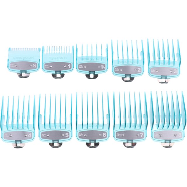 Protections universelles pour tondeuse à cheveux, 1 ensemble 2/8/10 pièces, accessoires de coiffeur professionnels, fixation de peignes de limite