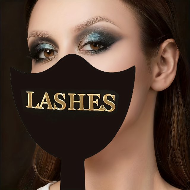 Makeup Mirror for women Eyelash Photo Prop Personalised Acrylic Lash Mirror Handheld Mirror for Social Media Prop Esthetician