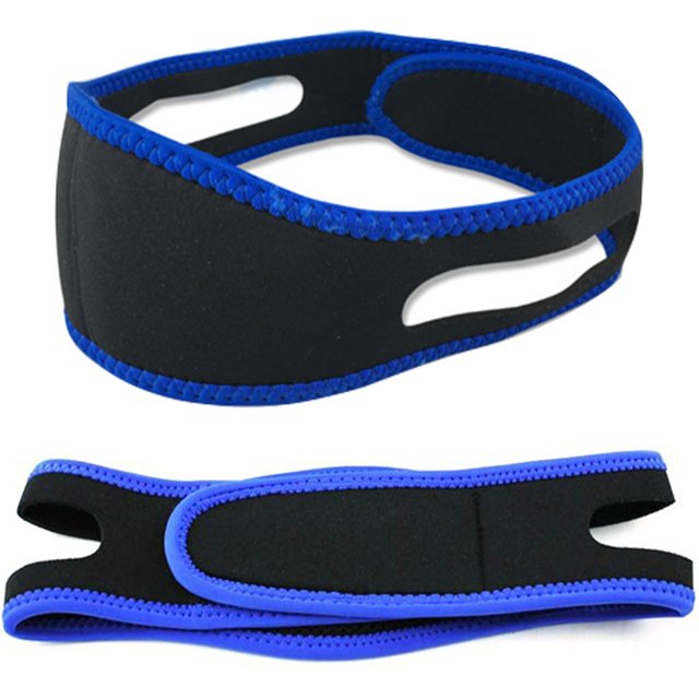 1PC Adjustable Anti-Snoring Belt Night Sleep Breath Chin Support Anti-Snoring Facial Lifting Support Strap Sleeping Aid Tool