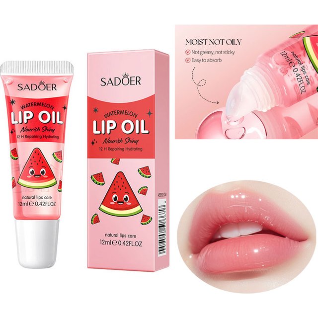 SADOER Nourishing Care To Relieve Lip Line, Moisturizing Lip Oil