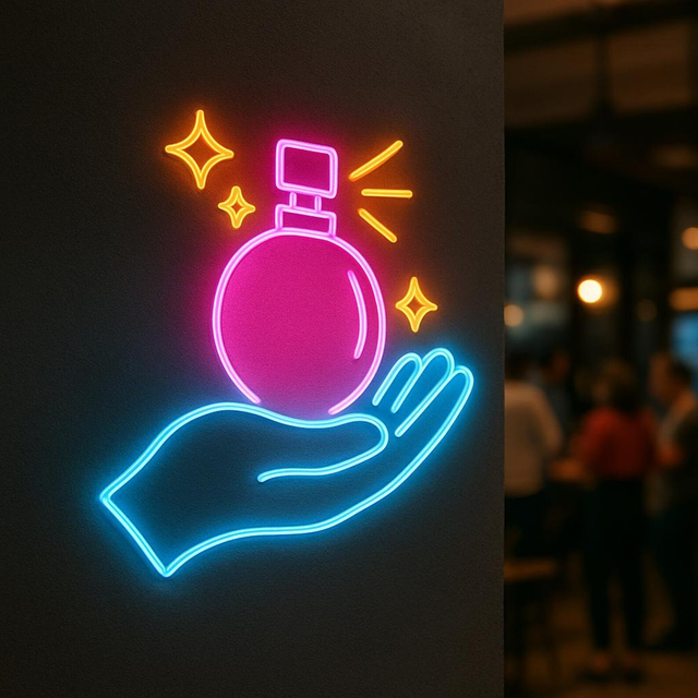Perfume Bottle Neon Sign,Beauty Salon Neon Sign,Gift Idea Perfumer,Perfume Shops Decor,Cosmetic Decor,Business Neon Sign