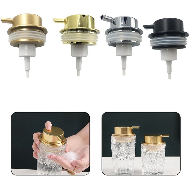 Soap Pump Liquid Lotion Dispenser Head Soap Pump Dispenser Head Nozzle Bathroom Lotion Shampoo Pump Tube Bathroom Accessories