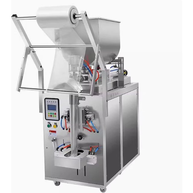 Automatic Packing Machine for Tomato Sauce Honey Shampoo Ketchup Vertical Hopper Paste Liquid Packer