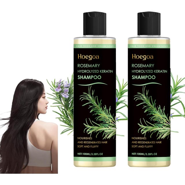 Rosemary Shampoo Soothing Scalp Anti Dandruff Refreshing Fluffy Repair Split Ends Plant Oil Control Nourishment Hair Shampoo