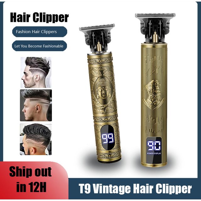 Tondeuse Dragon Vintage T9 Cordless Professional Hair Clippers Electric Trimmers for men Clipper hair cutting machine Shaver