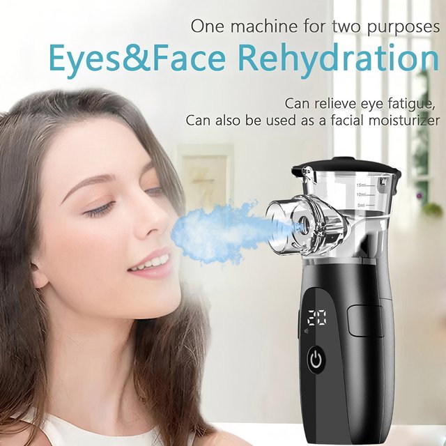Mini Portable Hydrating Beauty Spray - Nano Cold Spray Facial Steamer Skin Moisturizing Device
