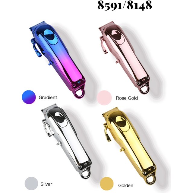 Plating Electric Hair Clippers Cover Lid Kit Modified Shell Set For Wahl Series 5 Star #8148, Designer #8591