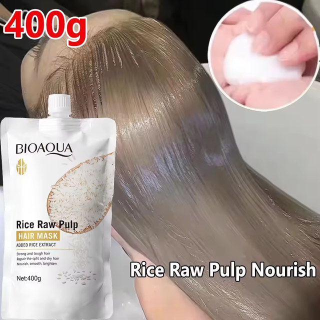 10/30/50/100/400g Magical Keratin Hair Mask 5 Seconds Repair Damaged Frizzy Hair Soft Smooth Shiny Rice Moisturizing Hair Care
