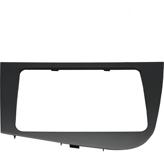 Double Fascia 2 Din pour Seat Leon LHD Radio GPS panneau stéréo montage sur tableau de bord Kit d'outils d'installation cadre facial lunette