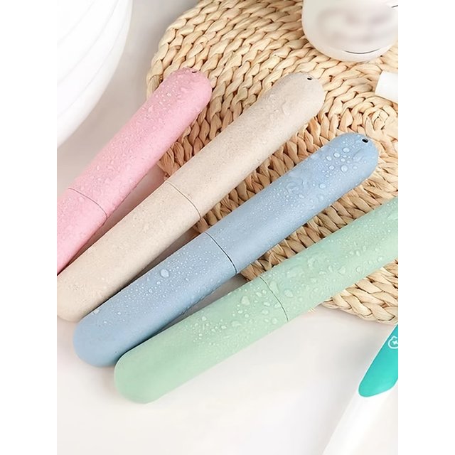 A simple and portable toothbrush and dental appliance storage box for business trips
