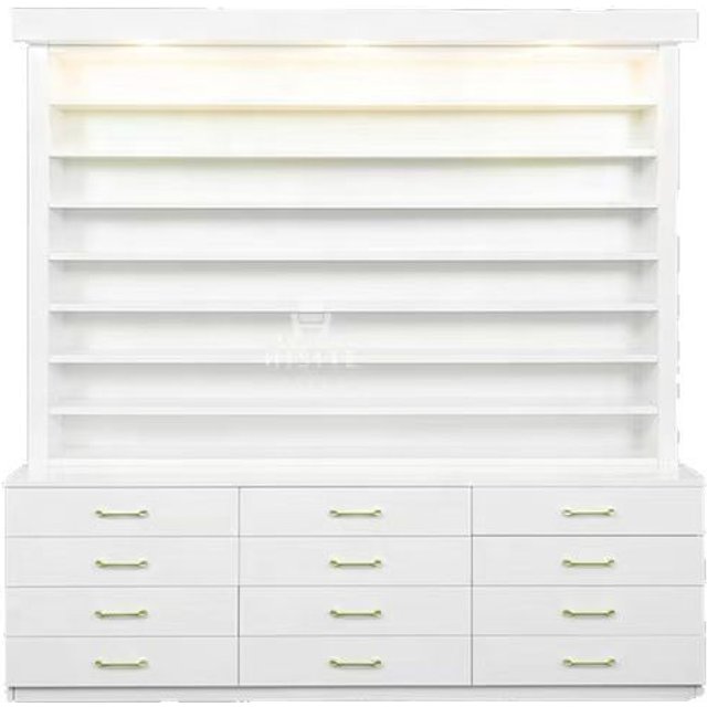 LED Light Cosmetic Display Cabinet for Salon Showroom Nail Polish Nail Art Shop Beauty & Skin Care Accessories Shop