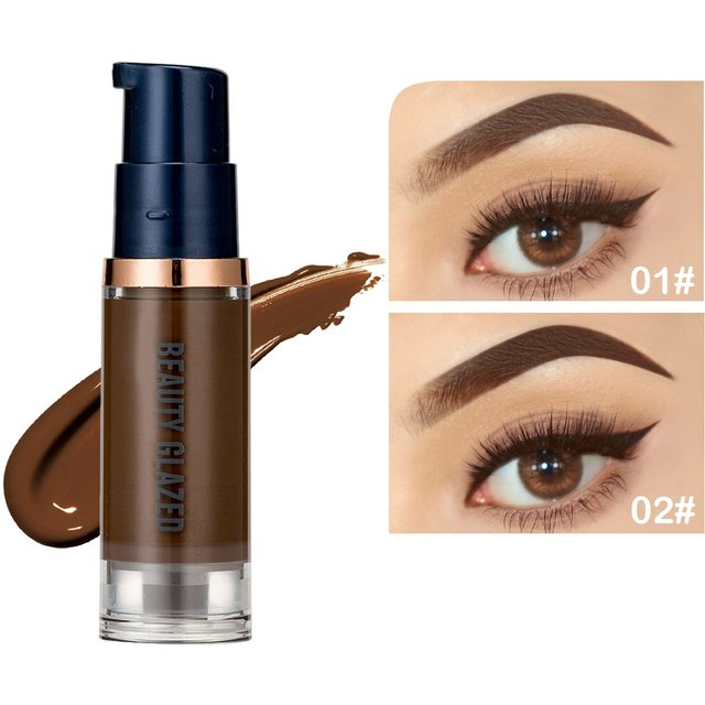 Beauty Glazed Waterproof Eyebrow Gel Makeup Eye Brow Wax Lasting 48 Hours Tint Cream Make Up Smooth Paint Pomade Cosmetic