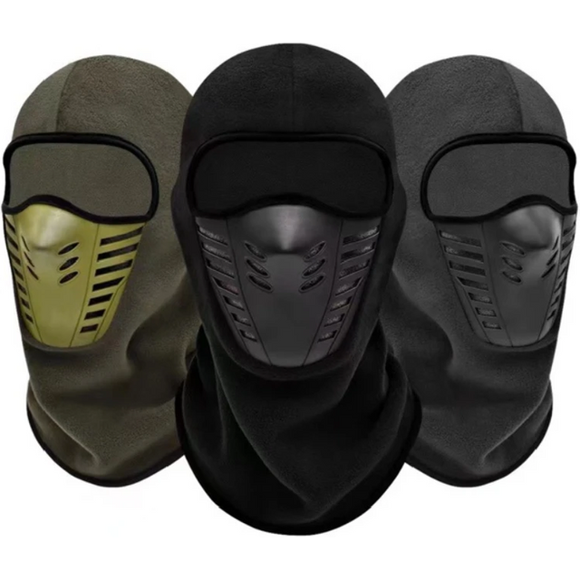 Motorcycle Mask Fleece Thermal Face Mask Keep Warm Moto Riding Balaclava Motorbike Biker Winter Windproof Ski Mask Men Women