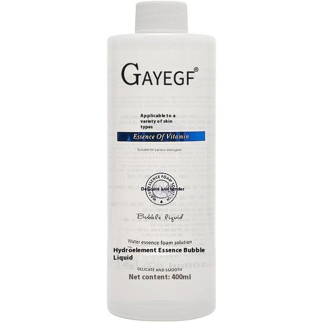 400ml Magic Foam Oxygen Small Bubble Solution SPA Salon Essence Special Serum For Facial Skin Care Deep Cleaning & Moisturizing