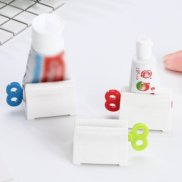 1/3szt Rolling Toothpaste Squeezer Lazy Man Shampoo Ręczny klips do pasty do zębów Ręczna pasta do zębów Wszechstronny wyciskacz do czyszczenia twarzy