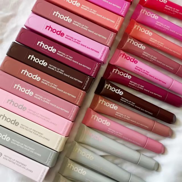 Rhode Skin Spring Lip Gloss Baume à lèvres lissant, anti-rides, longue tenue, nourrissant, pour le soin quotidien des femmes, maquillage hydratant, blush pour fille