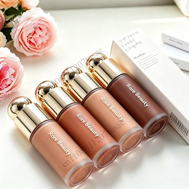 Rare Beauty Soft Pinch Facial 3D Liquid Bronzer Contour Shade Highlight BrightenCreates Natural Makeup Shades for All Skin Tones
