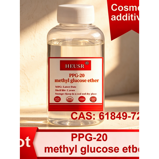 Supply Of 100-1000ml PPG-20 Methyl Glucose Ether Cosmetic Raw Materials CAS: 61849-72-7