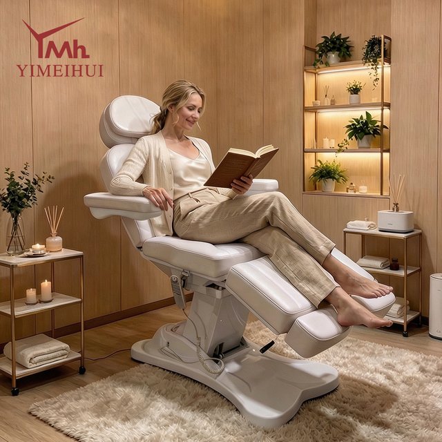 Spa Salon Furniture Cosmetic 3 Motors Electric Motors Beauty Esthetician Bed Facial Aesthetic Podiatry Tattoo Massage Chair