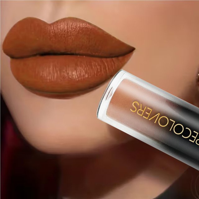 1PC Non-Stick Long Lasting Lip Glaze & Lip Mud , Highly Saturated Matte Liquid Lipsticks ,Makeup Lip Gloss,Valentine's Day Gift