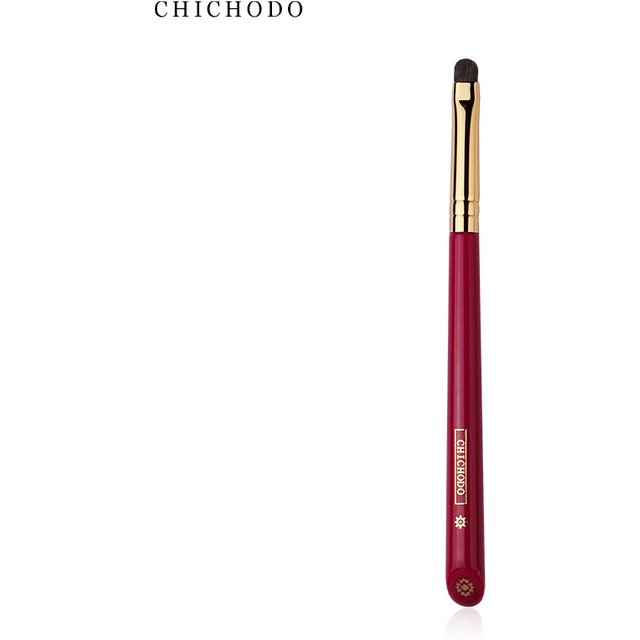 CHICHODO Luxury Makeup Brush Eyelimer Brush High Quality Soft Natural Animal Hair Brush Red Rose Series 005