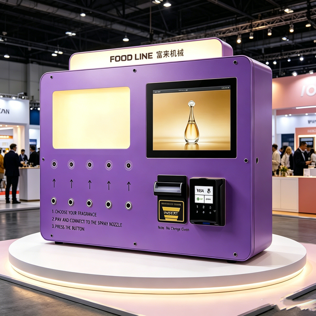 Perfume Spray Vending Machine for Hotal Biz Self Service Perfume Dispenser Vending Machine Automatic Perfume Vending Machine OME
