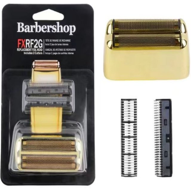 Professional Barber Shaver Double Replacement Foil And Blade Set For Babyliss Cordless Electric Shaver Net Knife Hairdresser