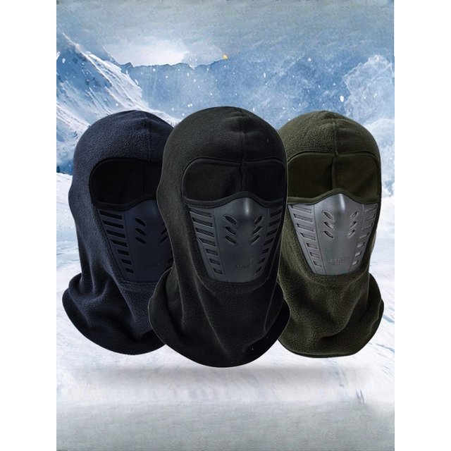 Winter Ski Balaclava Face Mask Thermal Fleece Hood for Cycling Motorcycle Windproof Neck Gaiter Face Cover for men Women