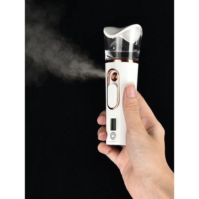 Face Steamer Nano Mister Sprayer 25ml Facial Moisturizing with Moisture Tester Mist Bottle Hydrating Humidifier Skin Beauty Care