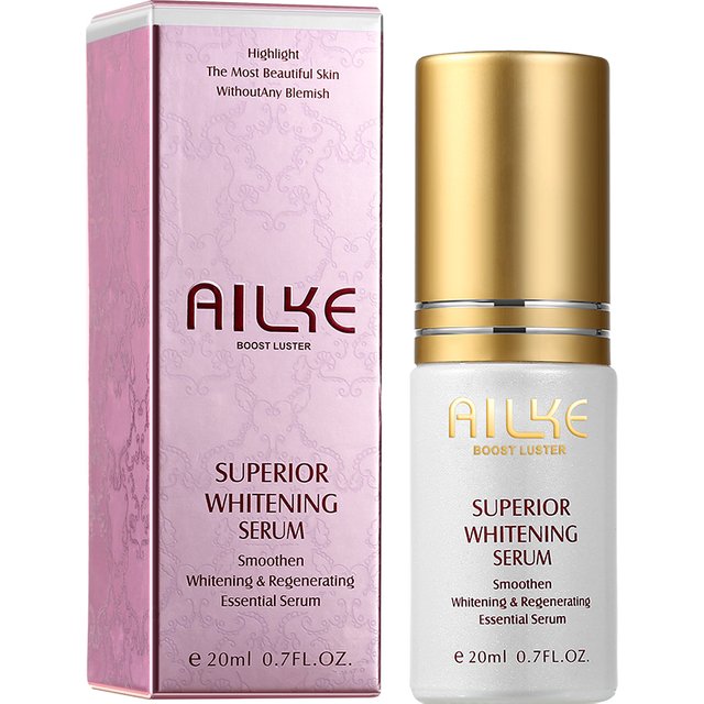 AILKE Superior Lightening Face Serum, Moisturize, Hydration, Remove Hyperpigmentation, Even Skin Tone, Clean Skin With Vitamin C