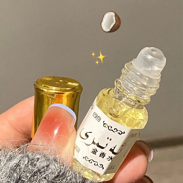 Parfum en roll-on arabe de Dubaï, huile essentielle du Moyen-Orient, parfum unique au charme durable, mini-parfum désodorisant