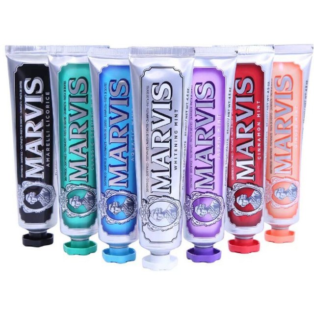 Marvis Whitening Healtmint Freshen Breath Toothpaste Italy Original Remove Smoke Stains Yellowing Toothpaste Teeth Whitening