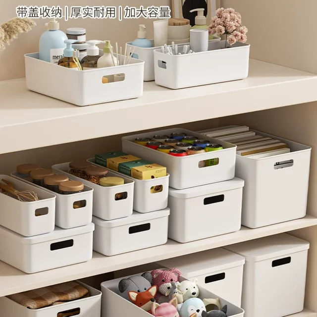 Multi purpose storage box cosmetics snacks kitchen seasoning bottles miscellaneous items clothing storage sorting basket