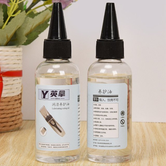 Huile pour tondeuse à cheveux 30 ml, huile pour tondeuse à barbe, lubrifiant pour rasoirs, huile de barbier pour tondeuses, réduit la friction, sans odeur, huile pour tondeuse à cheveux..~