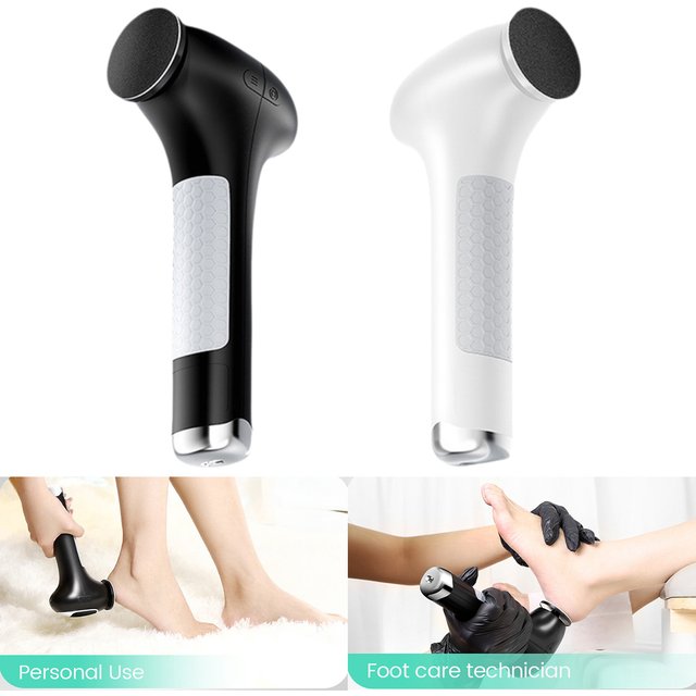 Electric Foot Callus Remover Adjustable Speed 115° Angled Design 8N.cm High Torque Foot Care Machine with Replaceable Sandpaper