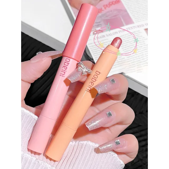 Pearly Eyeshadow Stick Pencil Lasting Waterproof Glitter Matte Eye Shadow Shimmer Silkworm Liner Pen High Pigmented Eyes Makeup