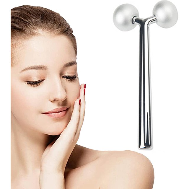 Rouleau Facial de gymnastique pour la peau, sculpteur de Massage pour les rides et les ridules, Anti-âge, raffermissement de la peau, outil de Massage pour soins de la peau