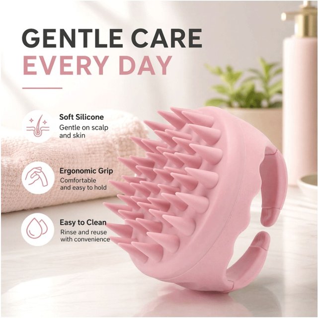 Hair Scalp Massager Shampoo Brush Hair Brush for Dandruff Removal for Hair Growth Wet Dry Scalp Exfoliator Brush