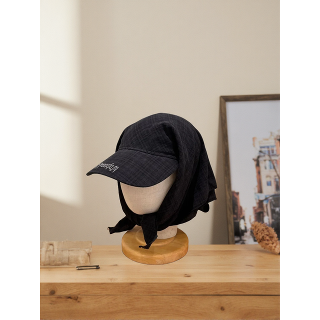 Outdoor Camping Style Sun Protection Hat Jennie Scarf Hat Small Sweet Sunscreen Tie Hat Wide Brim Hat Mesh Cap Lace Cap