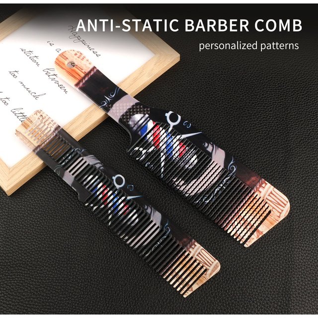 hair cutting flat top comb hairdressing barbers salon hairbrush haircut comb set barber hairdresser accessories dropshipping
