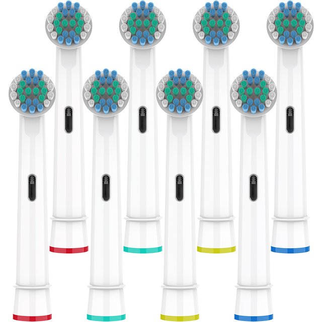 4-8-12-20pk Replacement Brush Heads Compatible with Oral B Electric Toothbrush, Professional Toothbrush Head for Pro 1000 7000