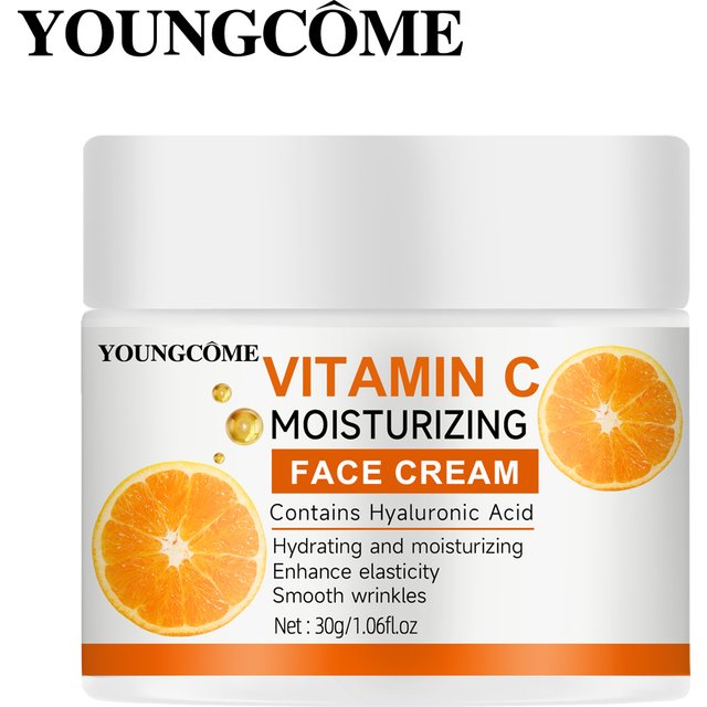 YOUNGCOME Vitamin C Moisturising Cream Repair Anti-aging Essence Facial Skin Care Contains Deep Moisturizer Remover Face Cream