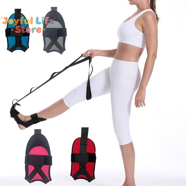 1 Pcs Flexibility Stretching Band Yoga Leg Stretching Band Rehabilitation Fitness Band Plantar Fasciitis Training Belt Foot Care