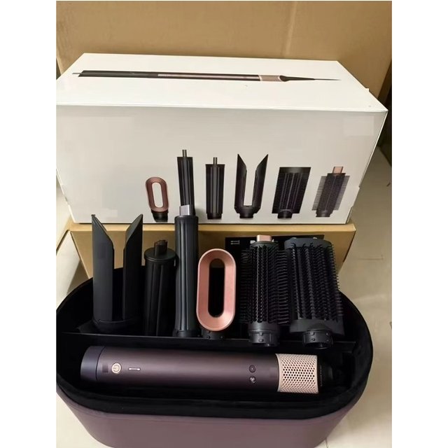 2025 hs09 Professional Multi Styler Travel Hair Dryer Hot Air Brush Hair Straightener Curling Wand-All-in-One Hair Styler