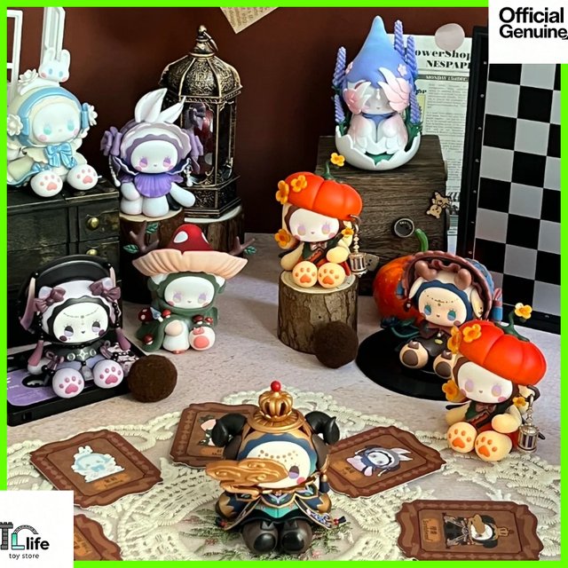 LUCKY EMMA Secret Forest Perfume Discovery Series Blind Box Anime Figure Desktop Decoration Collecte Model Mystery Box Gift Toy