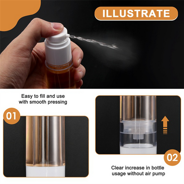 Bouteilles en plastique AB41 pour vaporisation fine, 30 ml, flacon vide pour maquillage, eau, parfum, huiles essentielles